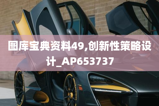 图库宝典资料49,创新性策略设计_AP653737