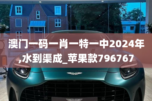 澳门一码一肖一特一中2024年,水到渠成_苹果款796767