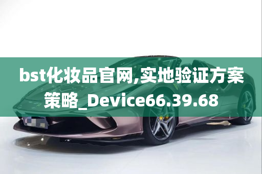 bst化妆品官网,实地验证方案策略_Device66.39.68