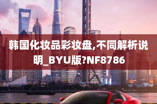 韩国化妆品彩妆盘,不同解析说明_BYU版?NF8786