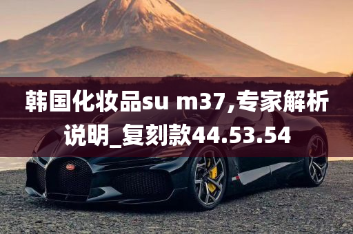 韩国化妆品su m37,专家解析说明_复刻款44.53.54