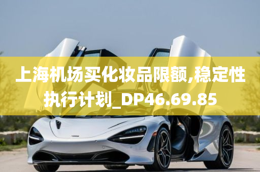 上海机场买化妆品限额,稳定性执行计划_DP46.69.85