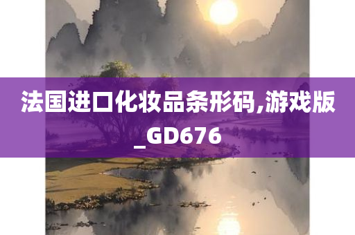 法国进口化妆品条形码,游戏版_GD676