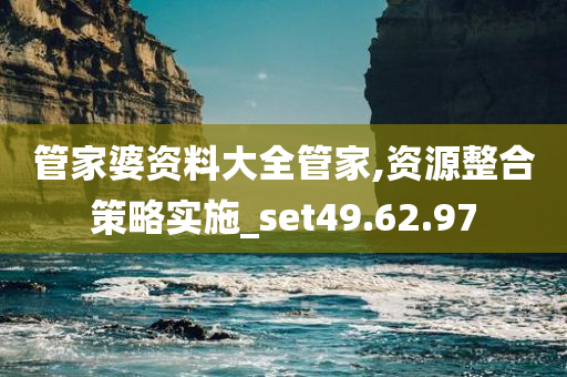 管家婆资料大全管家,资源整合策略实施_set49.62.97