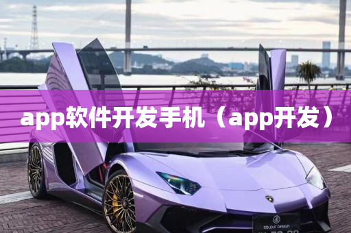 app软件开发手机（app开发）