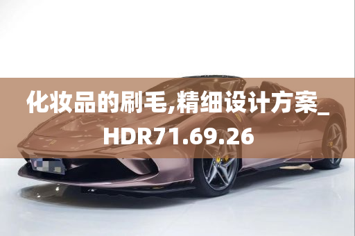 化妆品的刷毛,精细设计方案_HDR71.69.26