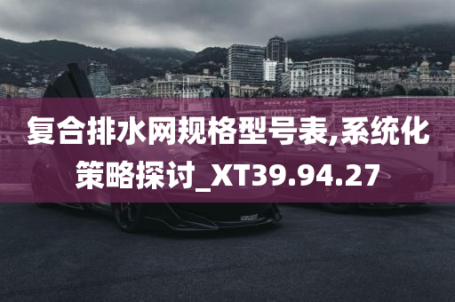 复合排水网规格型号表,系统化策略探讨_XT39.94.27