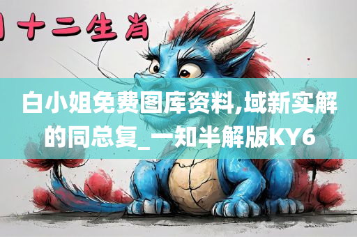 白小姐免费图库资料,域新实解的同总复_一知半解版KY6