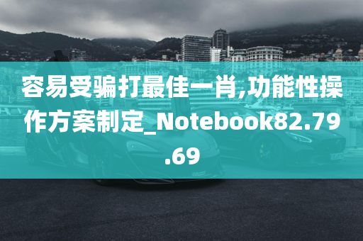 容易受骗打最佳一肖,功能性操作方案制定_Notebook82.79.69