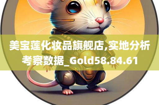 美宝莲化妆品旗舰店,实地分析考察数据_Gold58.84.61