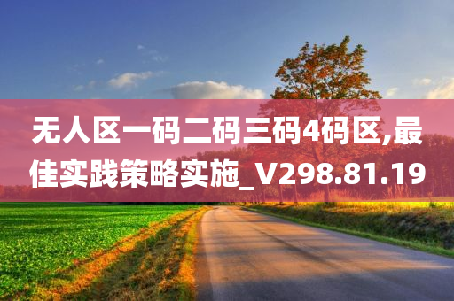 无人区一码二码三码4码区,最佳实践策略实施_V298.81.19