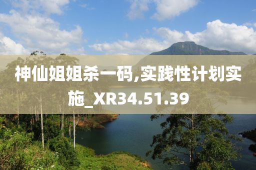 神仙姐姐杀一码,实践性计划实施_XR34.51.39