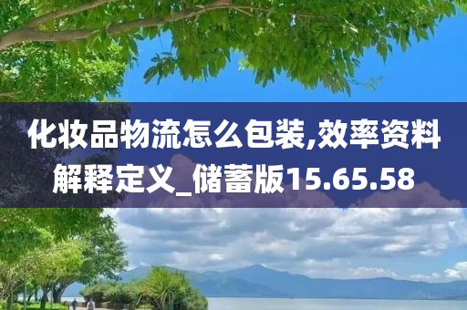 化妆品物流怎么包装,效率资料解释定义_储蓄版15.65.58