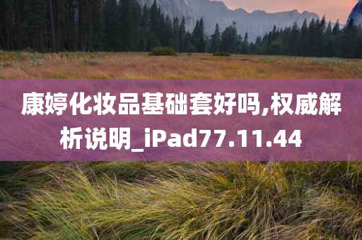 康婷化妆品基础套好吗,权威解析说明_iPad77.11.44