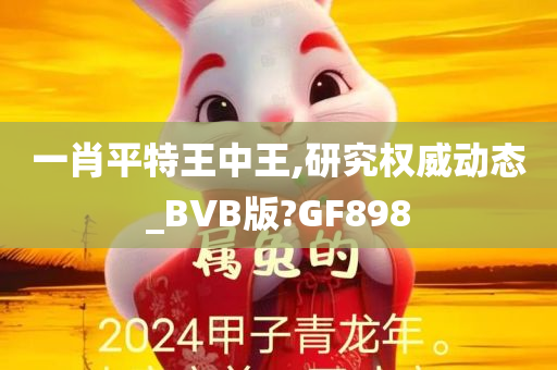 一肖平特王中王,研究权威动态_BVB版?GF898