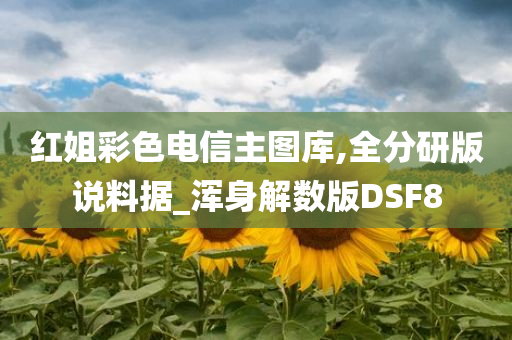 红姐彩色电信主图库,全分研版说料据_浑身解数版DSF8