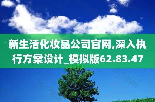 新生活化妆品公司官网,深入执行方案设计_模拟版62.83.47