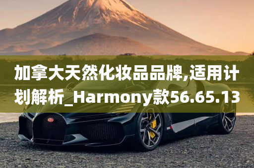 加拿大天然化妆品品牌,适用计划解析_Harmony款56.65.13