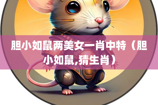 胆小如鼠两美女一肖中特（胆小如鼠,猜生肖）