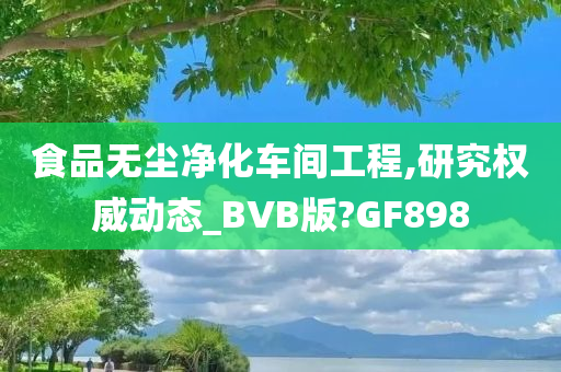 食品无尘净化车间工程,研究权威动态_BVB版?GF898