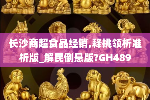 长沙商超食品经销,释挑领析准析版_解民倒悬版?GH489