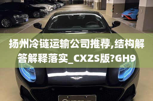 扬州冷链运输公司推荐,结构解答解释落实_CXZS版?GH9