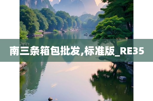 南三条箱包批发,标准版_RE35