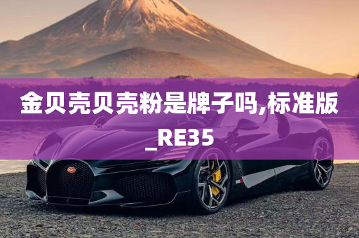 金贝壳贝壳粉是牌子吗,标准版_RE35