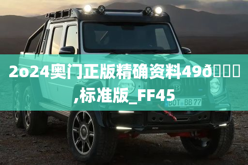 2o24奥门正版精确资料49🐎,标准版_FF45