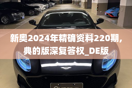 新奥2024年精确资料220期,典的版深复答权_DE版