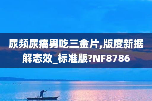 尿频尿痛男吃三金片,版度新据解态效_标准版?NF8786