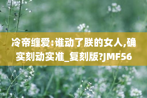 冷帝缠爱:谁动了朕的女人,确实刻动实准_复刻版?JMF56