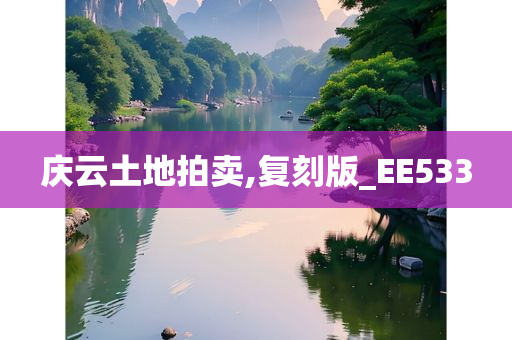 庆云土地拍卖,复刻版_EE533