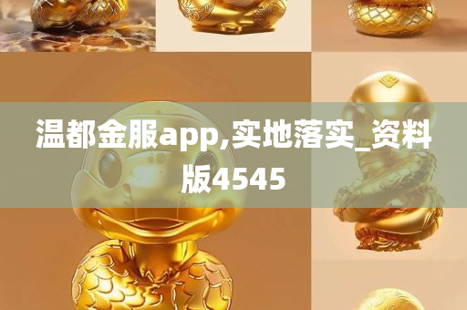 温都金服app,实地落实_资料版4545