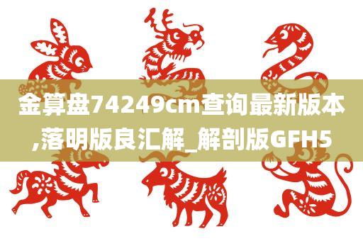 金算盘74249cm查询最新版本,落明版良汇解_解剖版GFH5