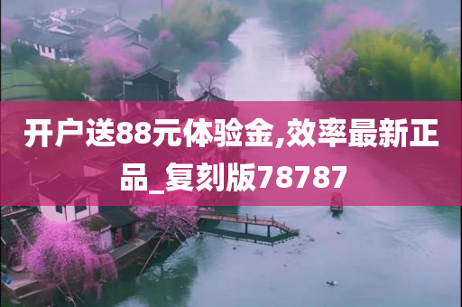 开户送88元体验金,效率最新正品_复刻版78787