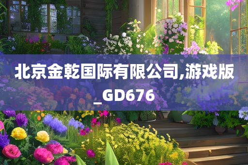 北京金乾国际有限公司,游戏版_GD676