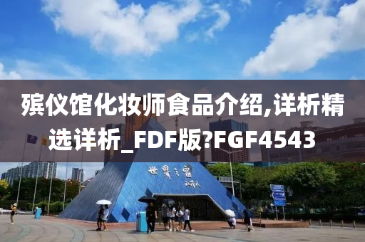 殡仪馆化妆师食品介绍,详析精选详析_FDF版?FGF4543