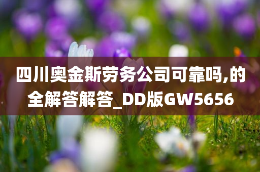 四川奥金斯劳务公司可靠吗,的全解答解答_DD版GW5656