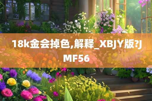 18k金会掉色,解释_XBJY版?JMF56