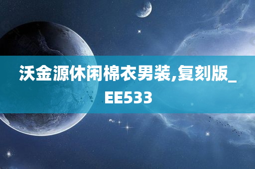 沃金源休闲棉衣男装,复刻版_EE533