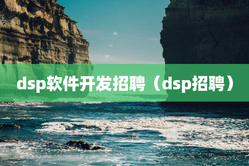 dsp软件开发招聘（dsp招聘）