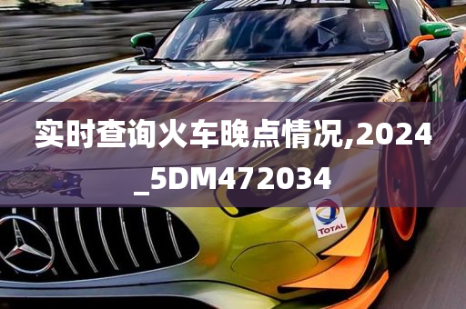 实时查询火车晚点情况,2024_5DM472034