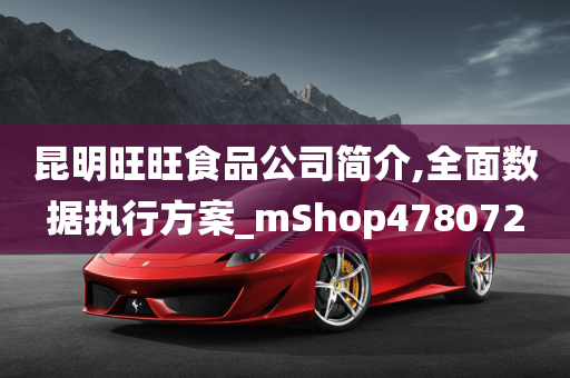 昆明旺旺食品公司简介,全面数据执行方案_mShop478072