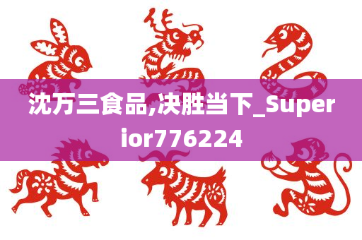 沈万三食品,决胜当下_Superior776224