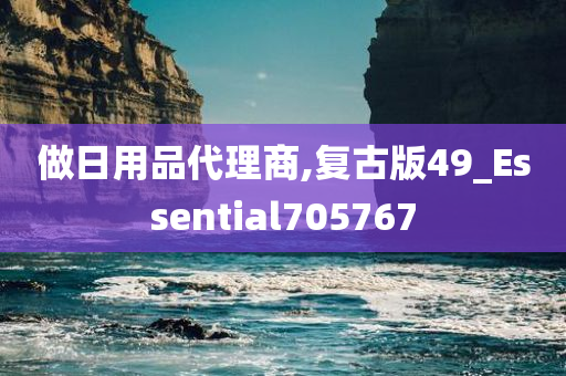 做日用品代理商,复古版49_Essential705767