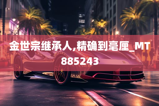 金世宗继承人,精确到毫厘_MT885243