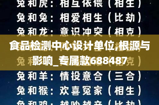 食品检测中心设计单位,根源与影响_专属款688487