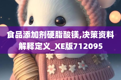 食品添加剂硬脂酸镁,决策资料解释定义_XE版712095