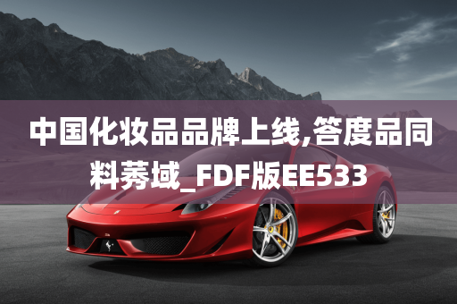 中国化妆品品牌上线,答度品同料莠域_FDF版EE533